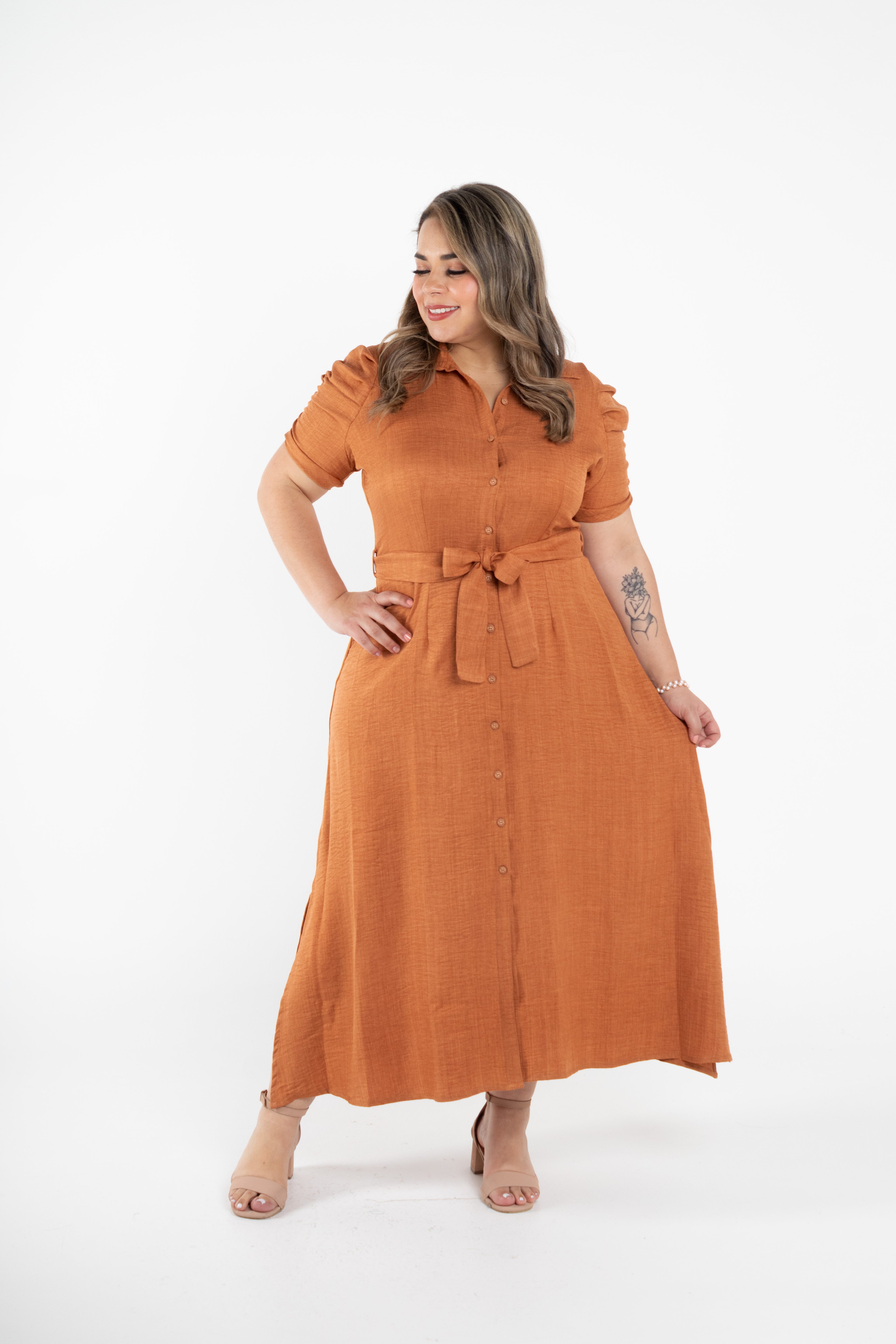 Vestido song unicolor