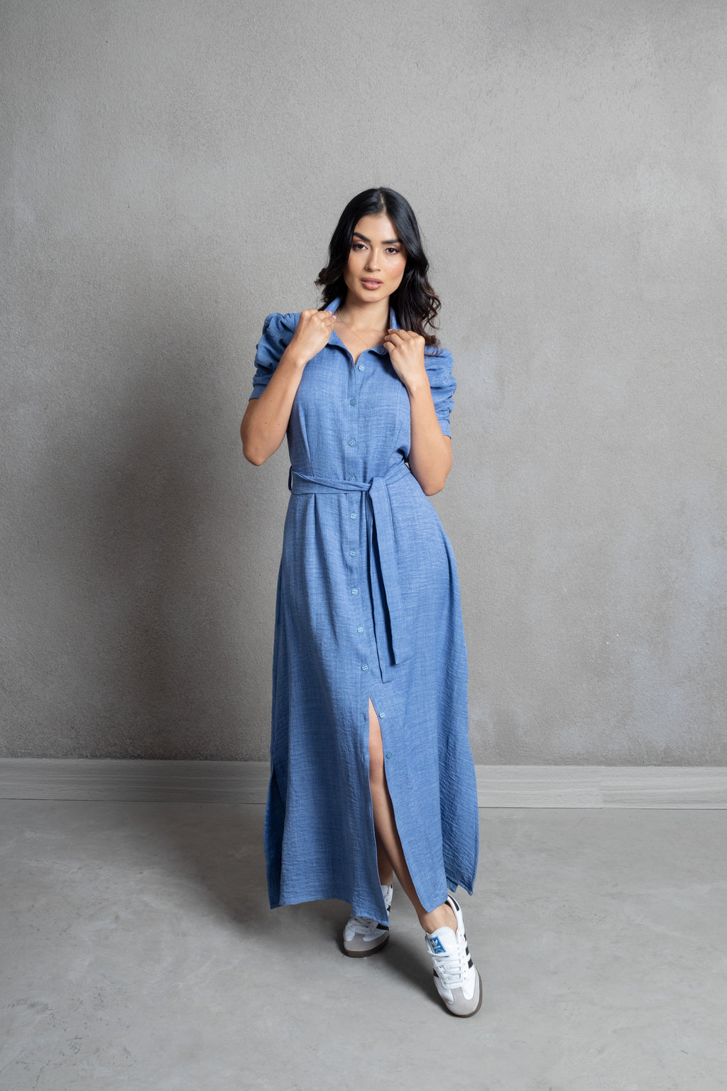 Vestido song unicolor